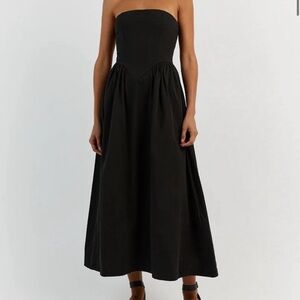 DISSH hyland midi dress black